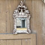 Miroir bois sculpté