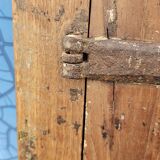 Old wooden tribal window