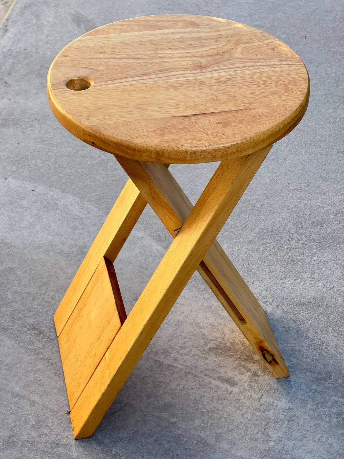 Suzy folding stool, designed by Adrian Reed, 1980s