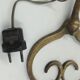 Art deco lamp in brass and bronze 20/30s