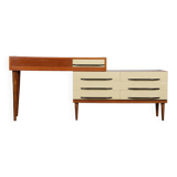 Vintage wooden desk from the 1960s