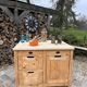 Central island / Saucepan storage unit