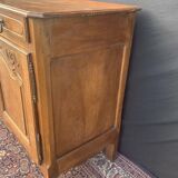 Two-door walnut buffet Louis XV period 19th century