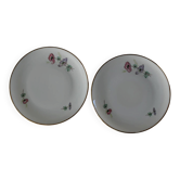 Assiettes à dessert porcelaine