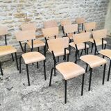 Vintage school chairs