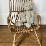 Rattan children's armchair