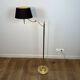 Reading Floor Lamp with Adjustable Arm in Gold Brass. French Work. Vers
