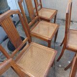Set of 6 Art Deco chairs