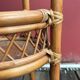 Porte-plantes en bambou et rotin 2 plateaux - Ref 1287