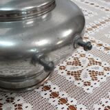 Samovar en Cuivre Argenté, style Louis XV – 2ème moitié du XIXe