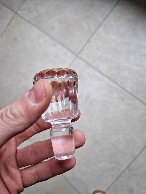 Baccarat Crystal - Cut crystal carafe model Cassino