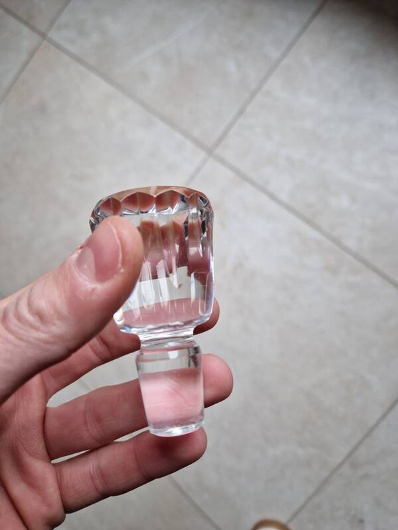 Cristal de Baccarat - Carafe en cristal taillé modèle Cassino