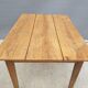 Desk table Oak knotted 1925 false drawer