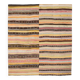 10x11 Yellow & Brown Ethnic Vintage Kilim Rug, 326x350Cm