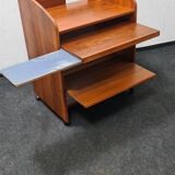 Vintage teak computer table