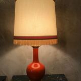 Orange opaline lamp 1920