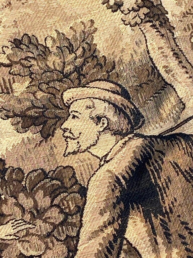 Ancient French tapestry