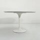 Table à manger en marbre 120 cm Tulip par Eero Saarinen pour Knoll, 1970