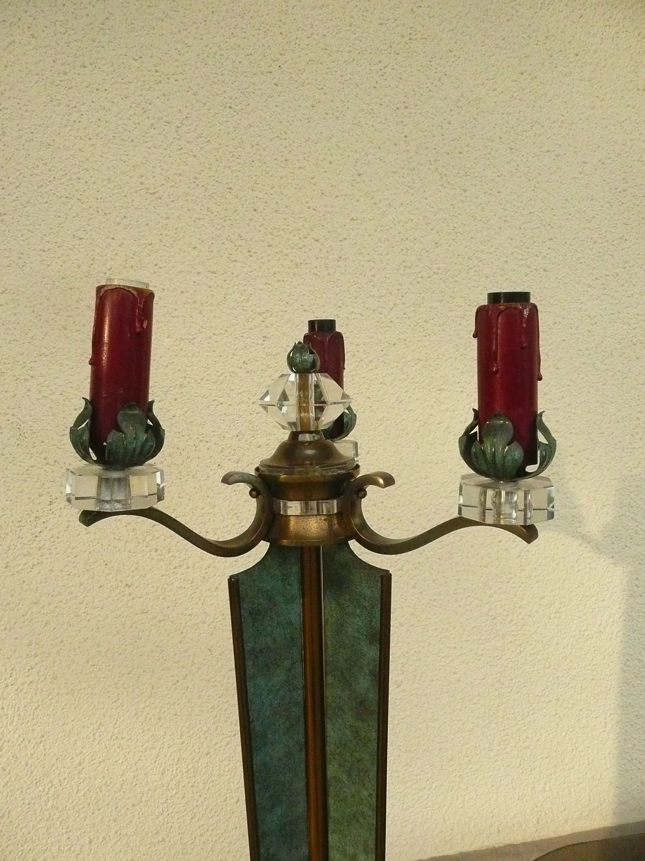 Pair of floor lamps from the 40s to the 50s