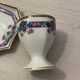 Coquetier and its Limoges Art Deco earthenware tray