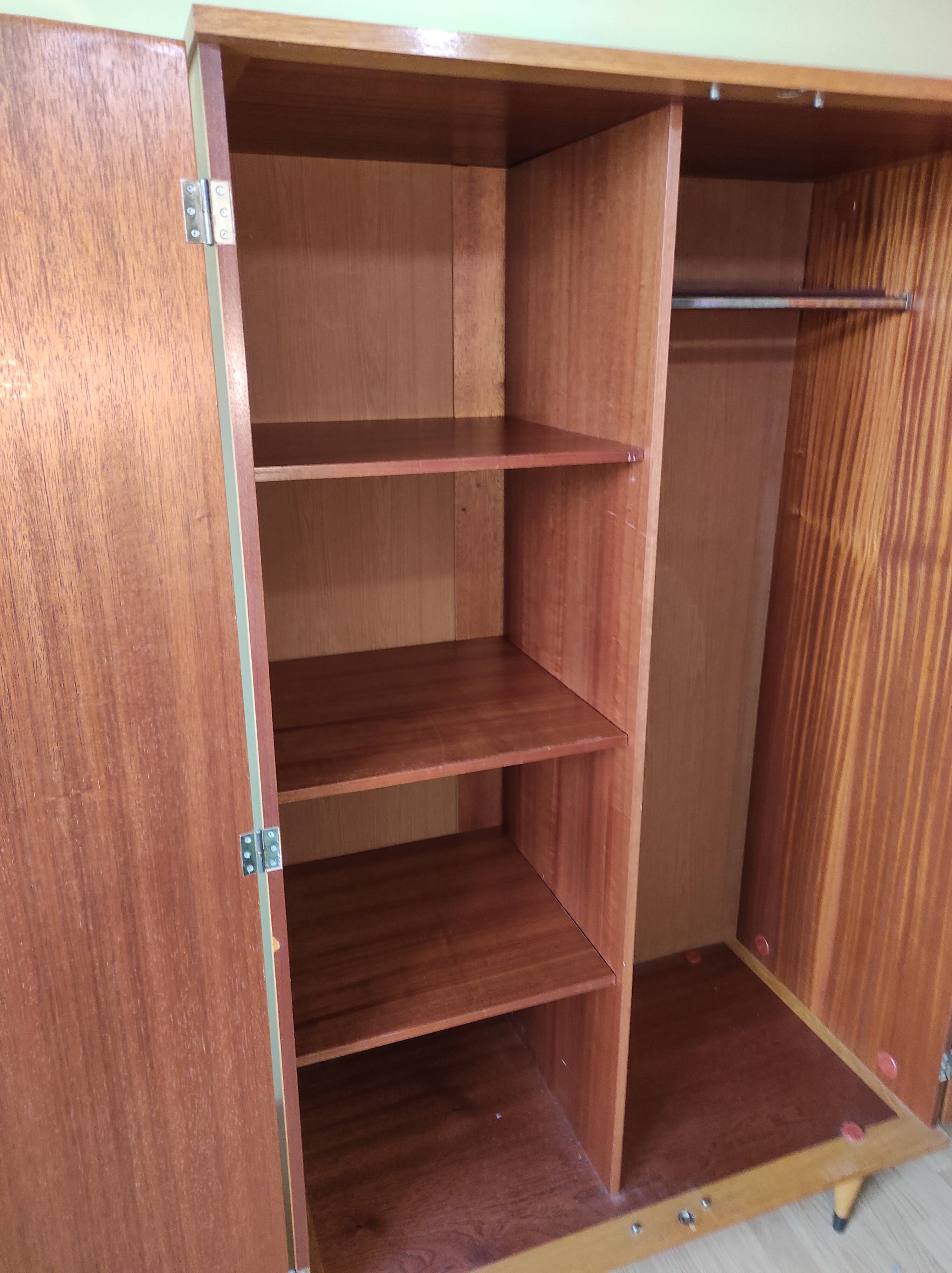 Scandinavian two-door wardrobe