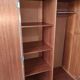 Scandinavian two-door wardrobe