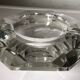 Val St Lambert octagonal crystal ashtray