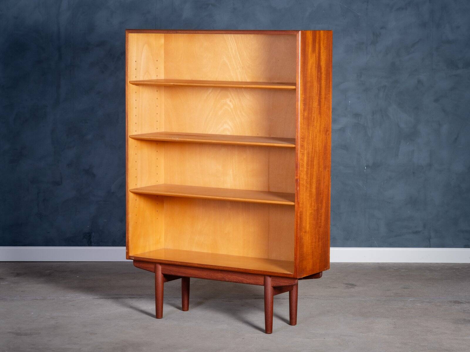 Teak bookshelf by Børge Mogensen for Søborg Møbelfabrik, 1960s