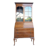 English scriban style library in mahogany.