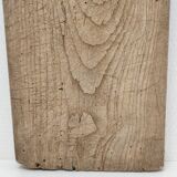 Cutting board solid wood patinated thick early twentieth century