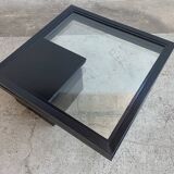 Coffee table swivel top