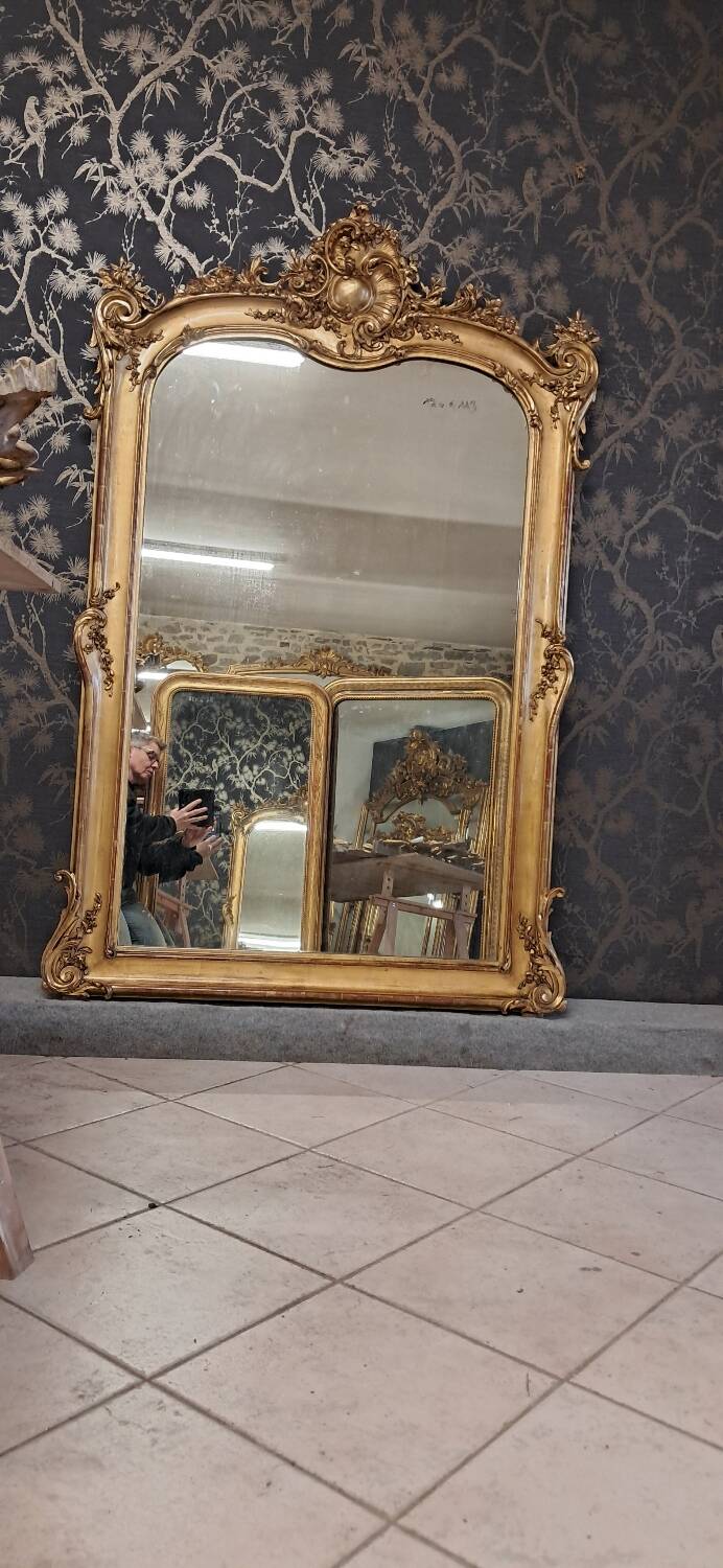 19th century mirror 170x 113