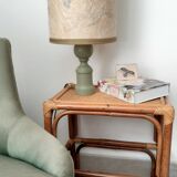 Rattan bedside