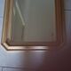 Wall mirror wooden frame 76 cm/56.5 cm