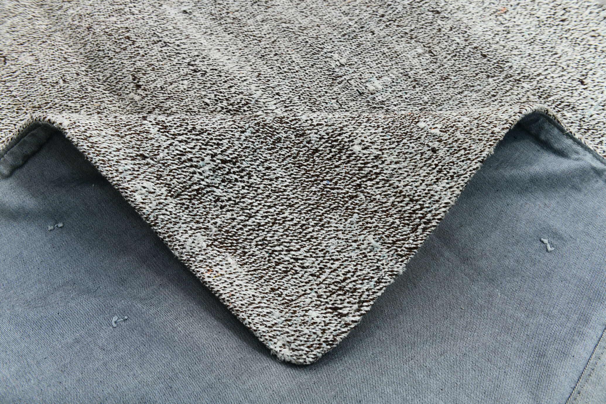 Modern oushak runner rug 103x316cm