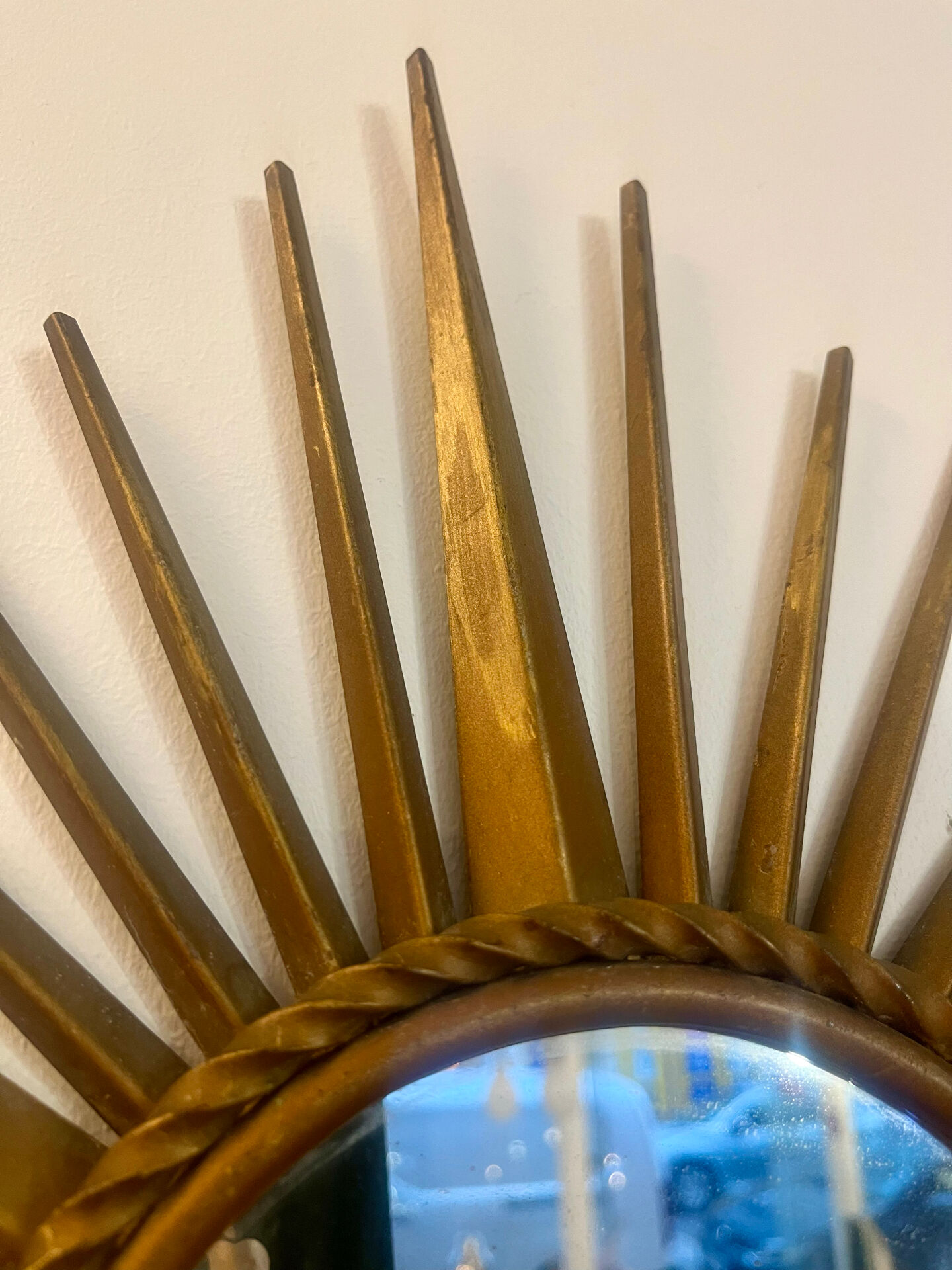 Small sun mirror — Chaty Vallauris France, Vallauris — 1950s