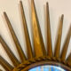 Small sun mirror — Chaty Vallauris France, Vallauris — 1950s