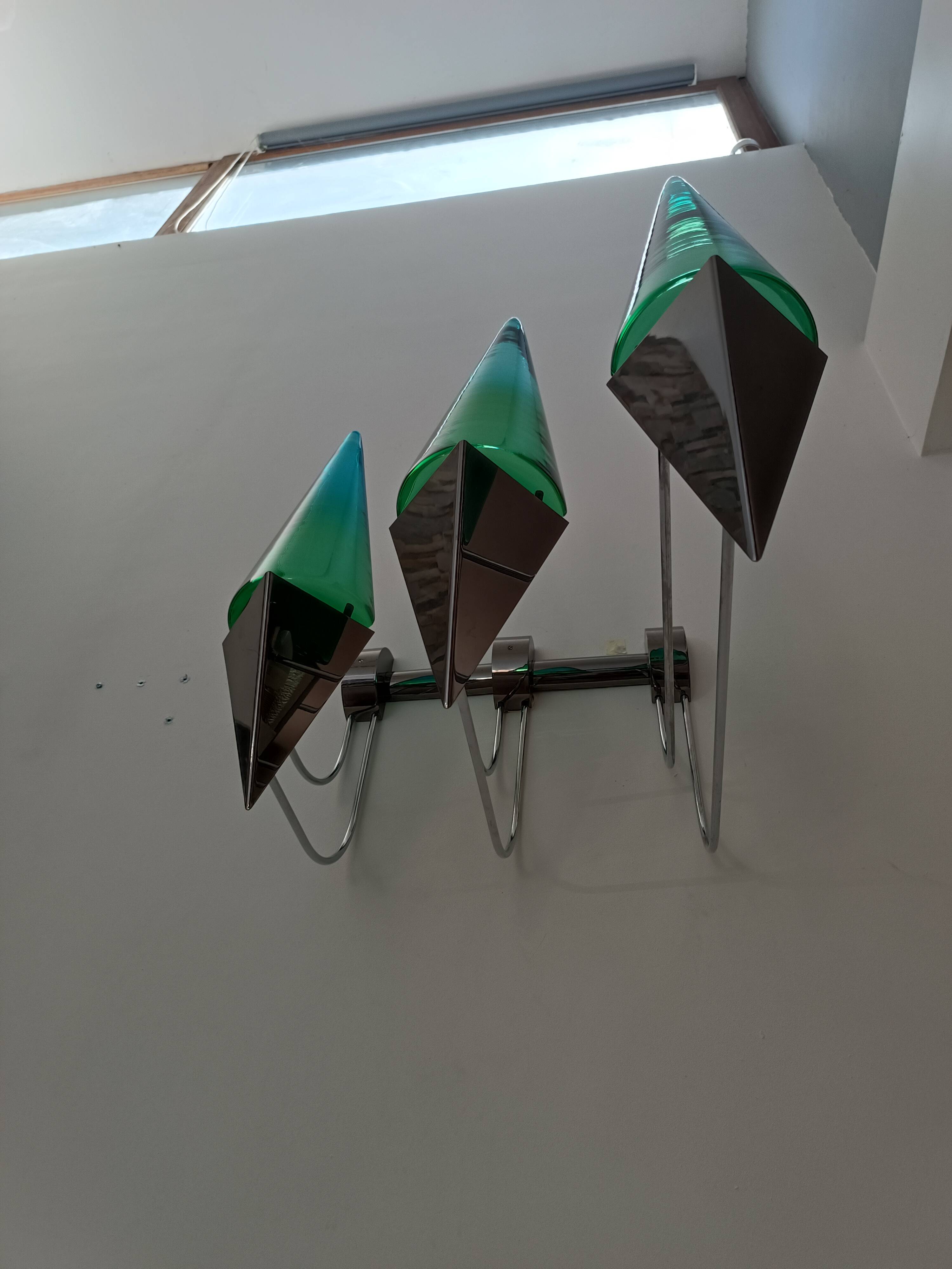 Important applique by Guido De Majo for DMI 1970s