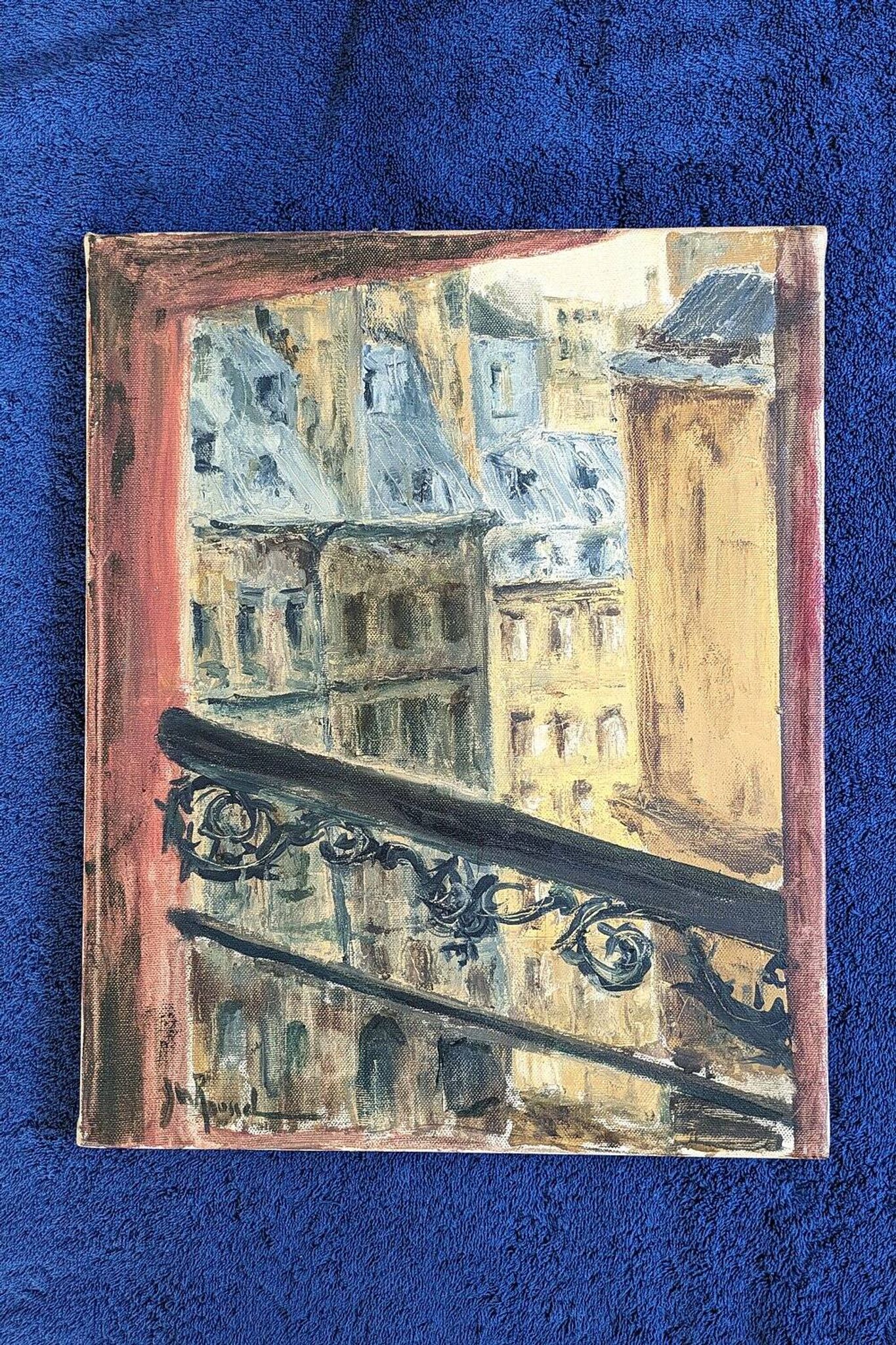 Tableau - Michel Roussel, Rue Cardinale