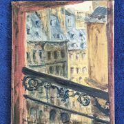 Tableau - Michel Roussel, Rue Cardinale