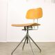 Chaise d'architecte pivotante et réglable, milieu XXème