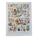 Ancienne planche botanique « Fleurs – Arbres et arbisseaux » – 1930