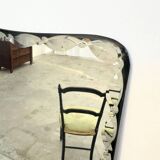 Beveled moustache mirror, 140 cm high