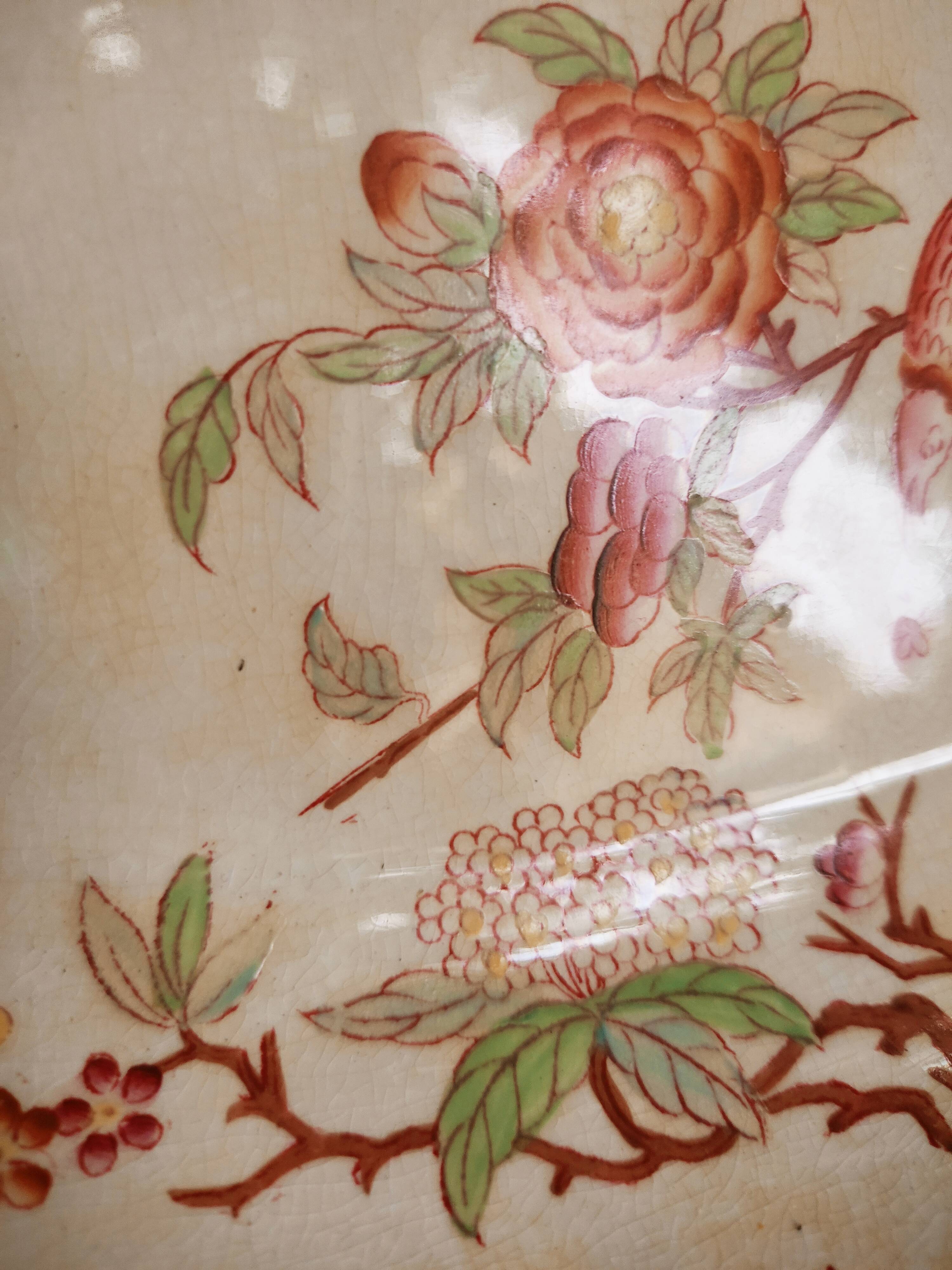 2 earthenware raviers by Sarreguemines