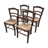 Rustic mulched chairs