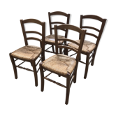 Rustic mulched chairs