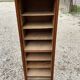 Oak notary curtain cabinet