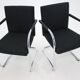 Ensemble de quatre fauteuils design Antonio Citterio et Glen Oliver Löw, années 1990.