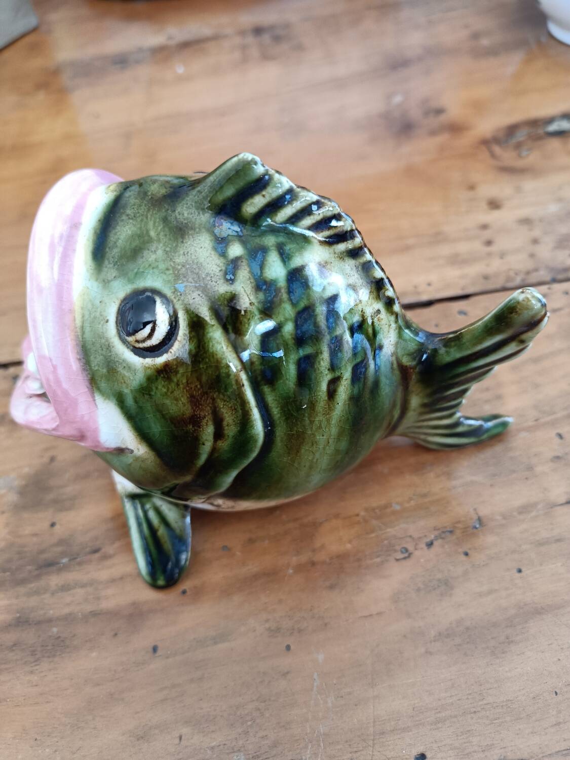 Poisson en barbotine