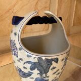 Vase chinois en faïence
